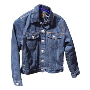 Lauren Jeans Company Lined Denim Jacket